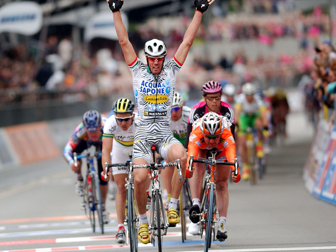 Mario Cipollini Münster Giro d'Italia 2002 Sparkassen Münsterland Giro telgte Warendorf