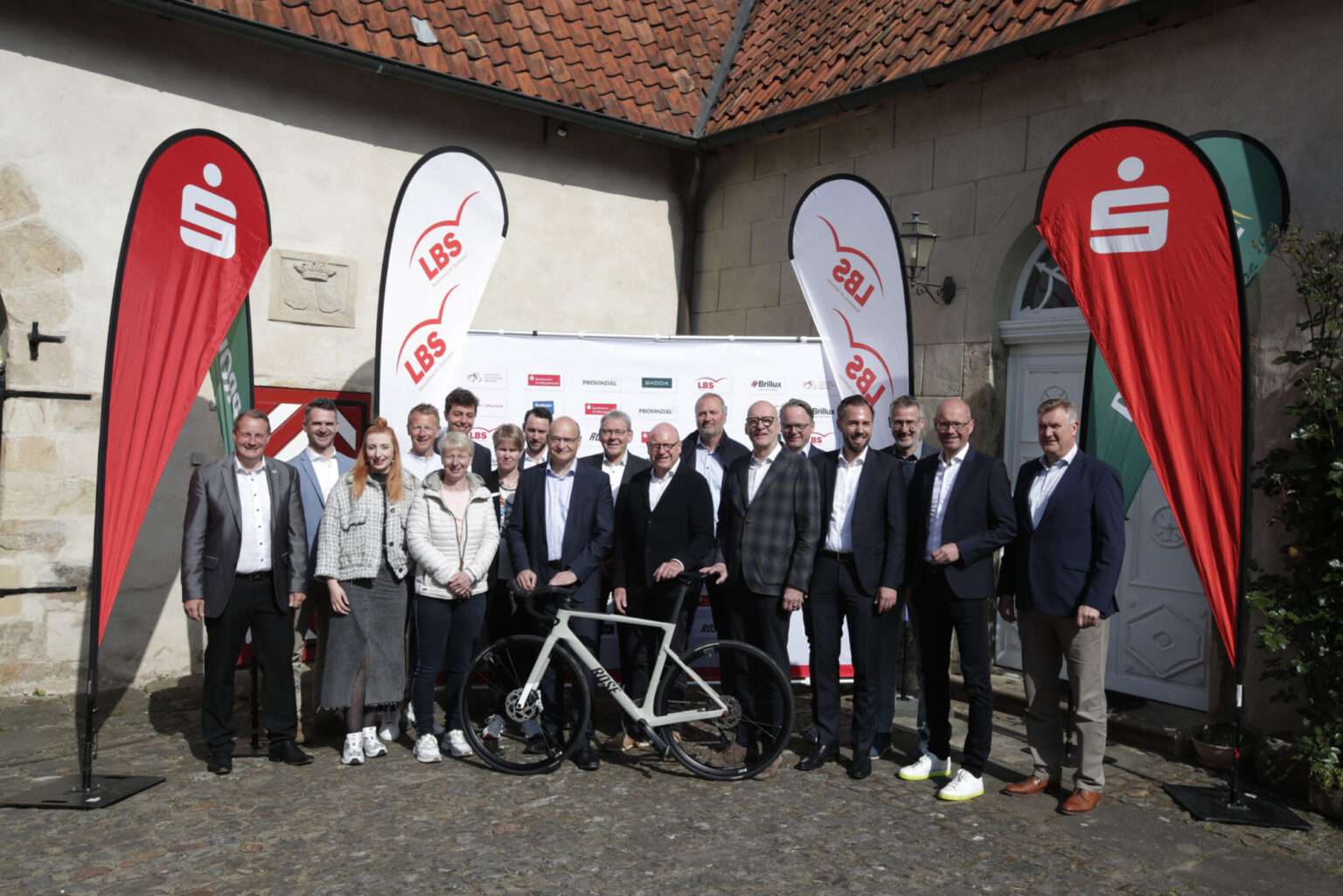 Strecke 2023 Münsterland Giro auf der Friedensstrecke